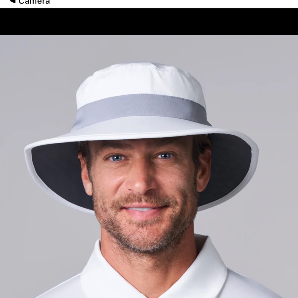 Coolibar White Sun Hat with UV Protection- new with tags!
